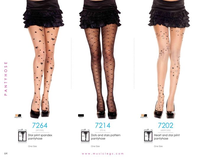 Music Legs Music Legs-hosiery Catalog 2019-64  Hosiery Catalog 2019 | Pantyhose Library